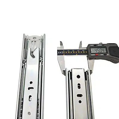 bayonet mounted drawer slides height