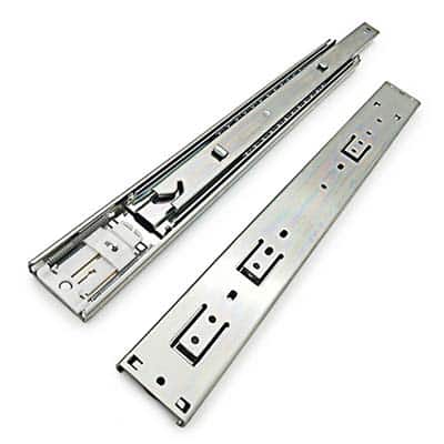 bayonet mounted drawer slides
